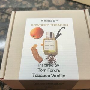 dossier Powdery Tobacco Fragrance - Beige Box